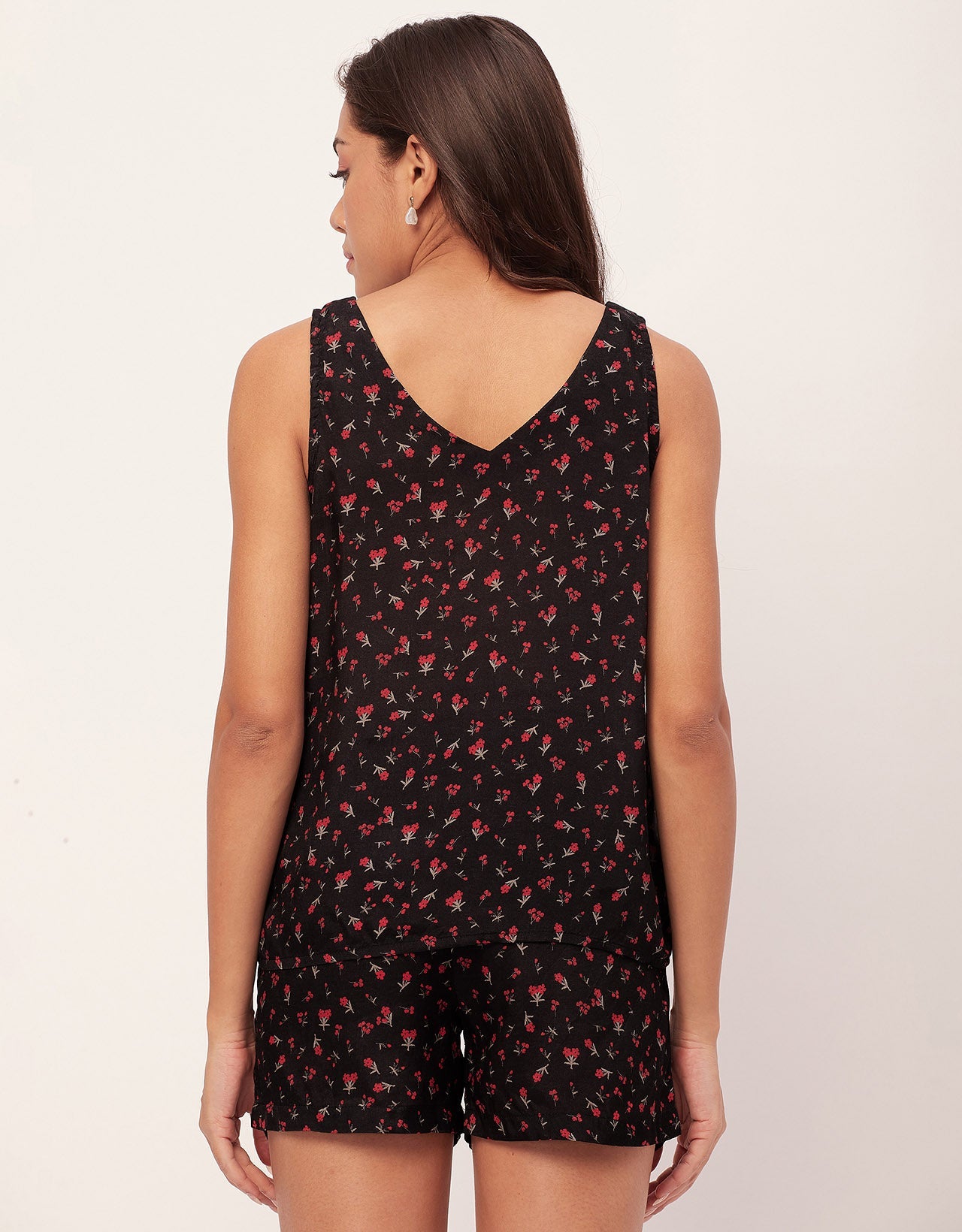 Sleeveless Top Shorts Sets