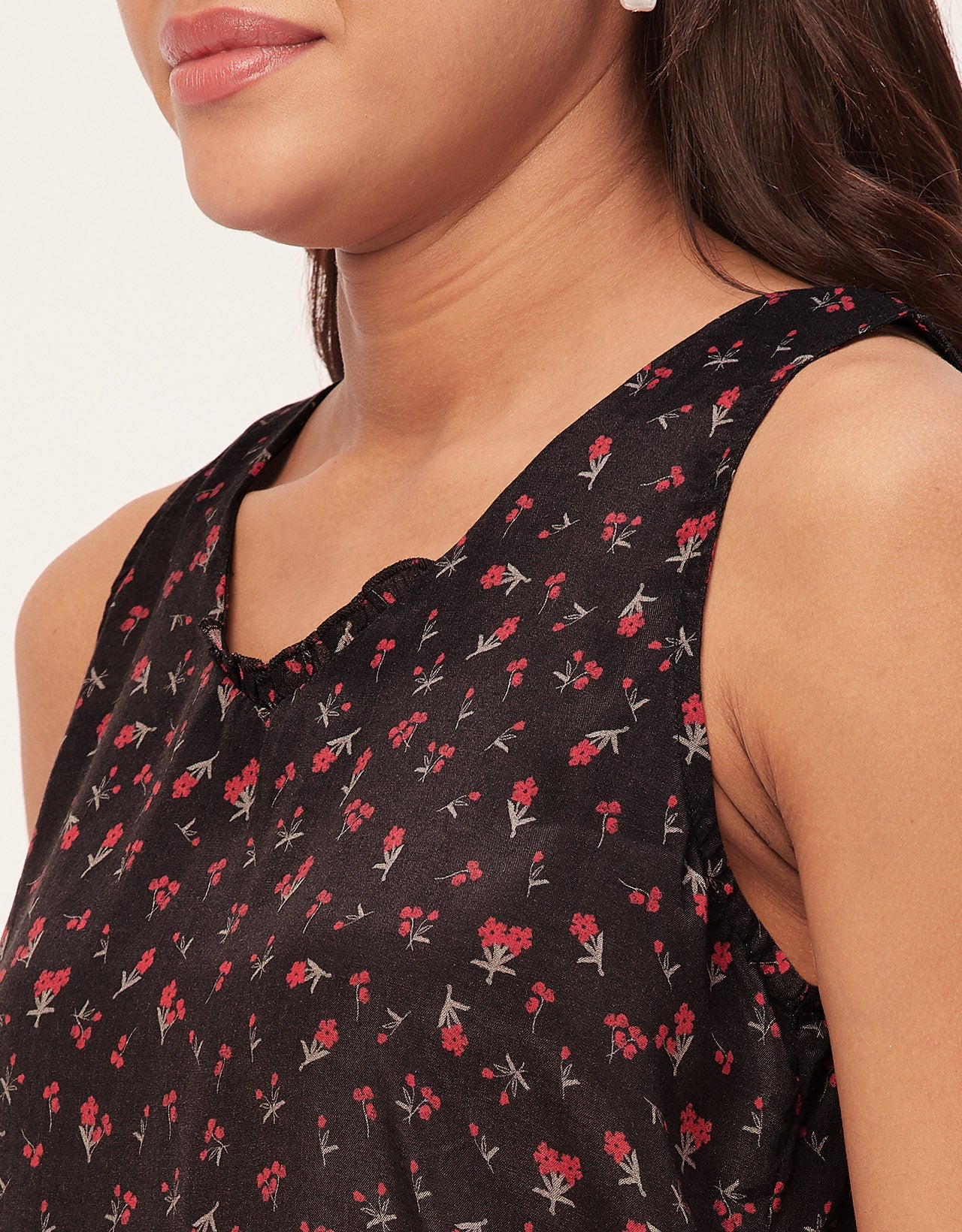 Sleeveless Top Shorts Sets