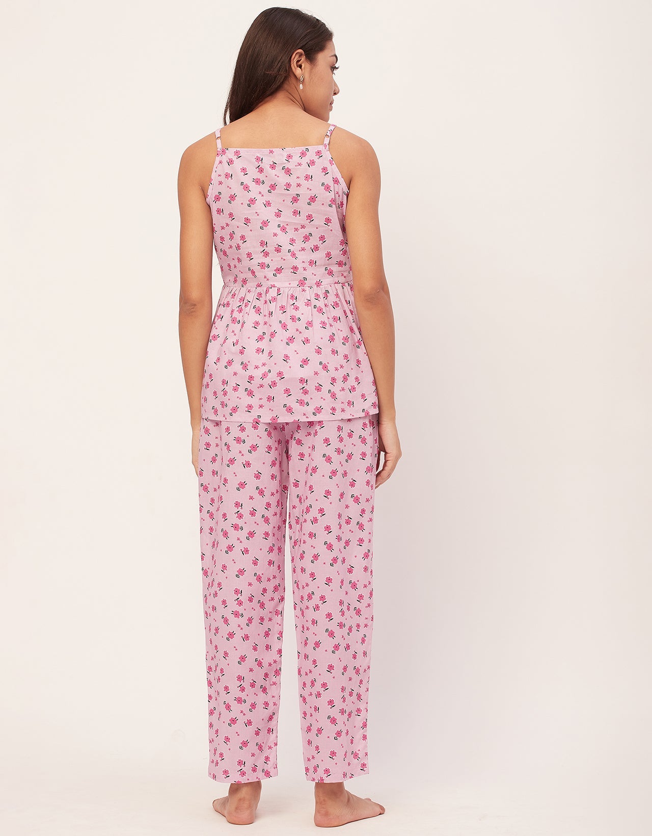 Sleeveless Nightsuit Set