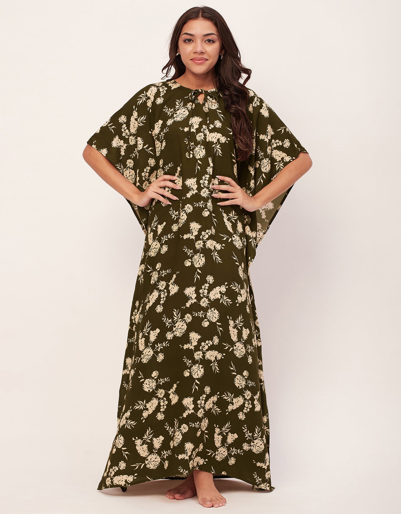 Printed Kaftan Maxi