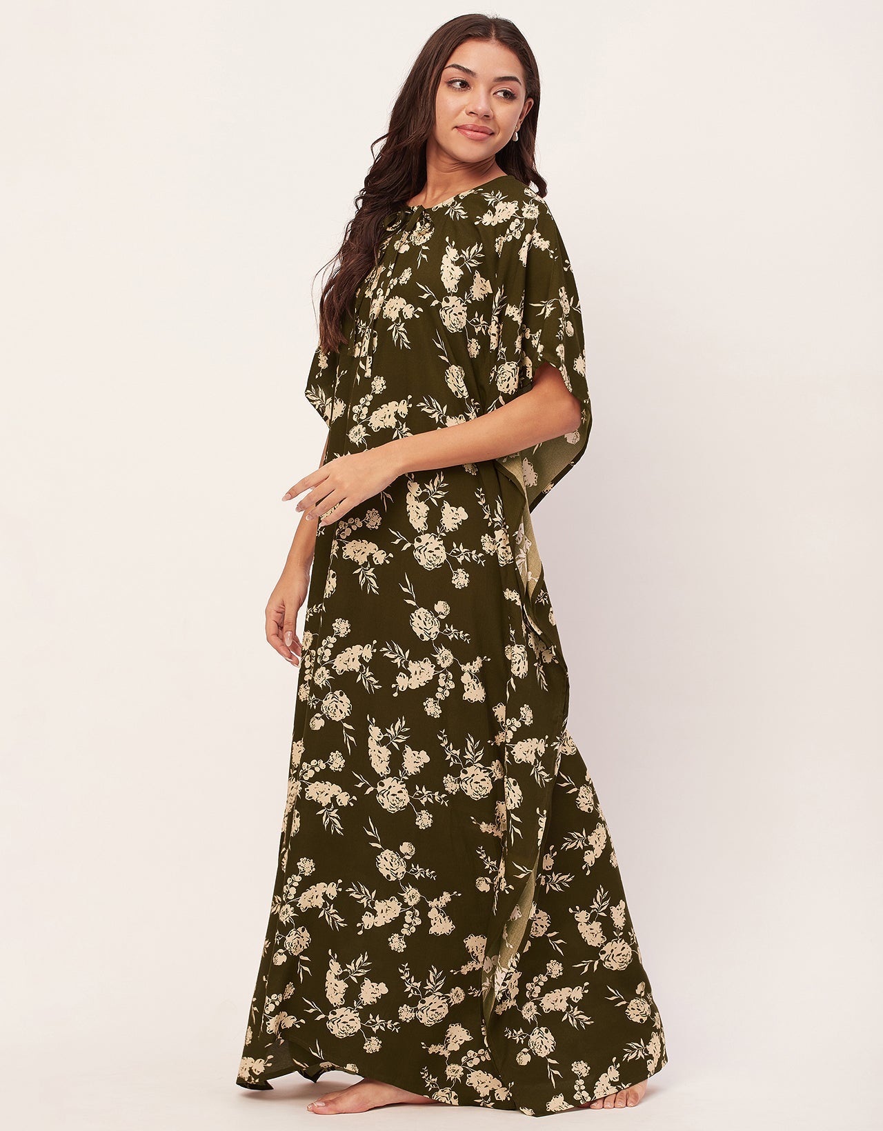 Printed Kaftan Maxi