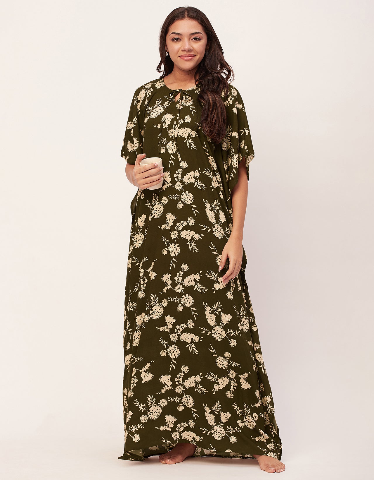 Printed Kaftan Maxi