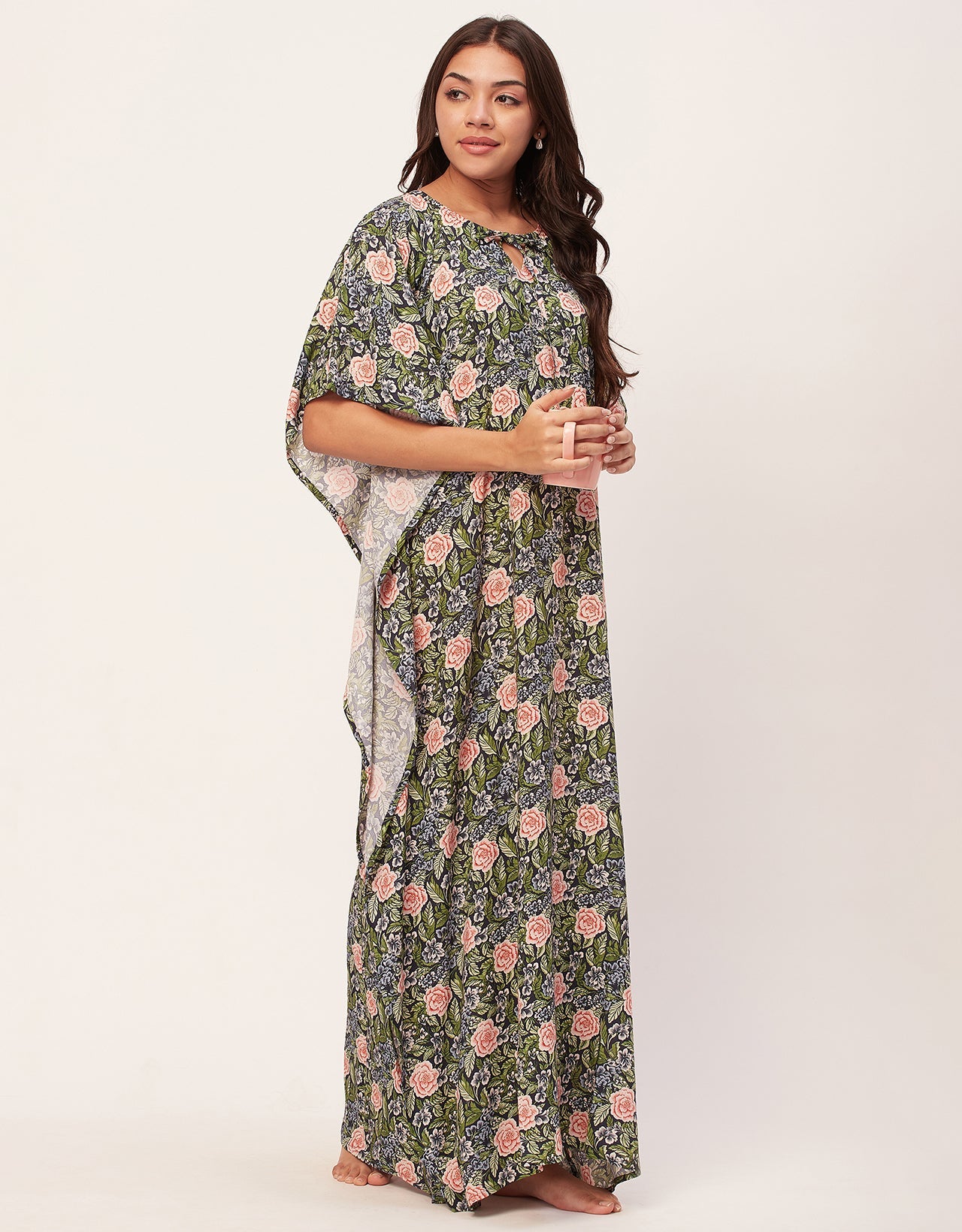 Printed Kaftan Maxi