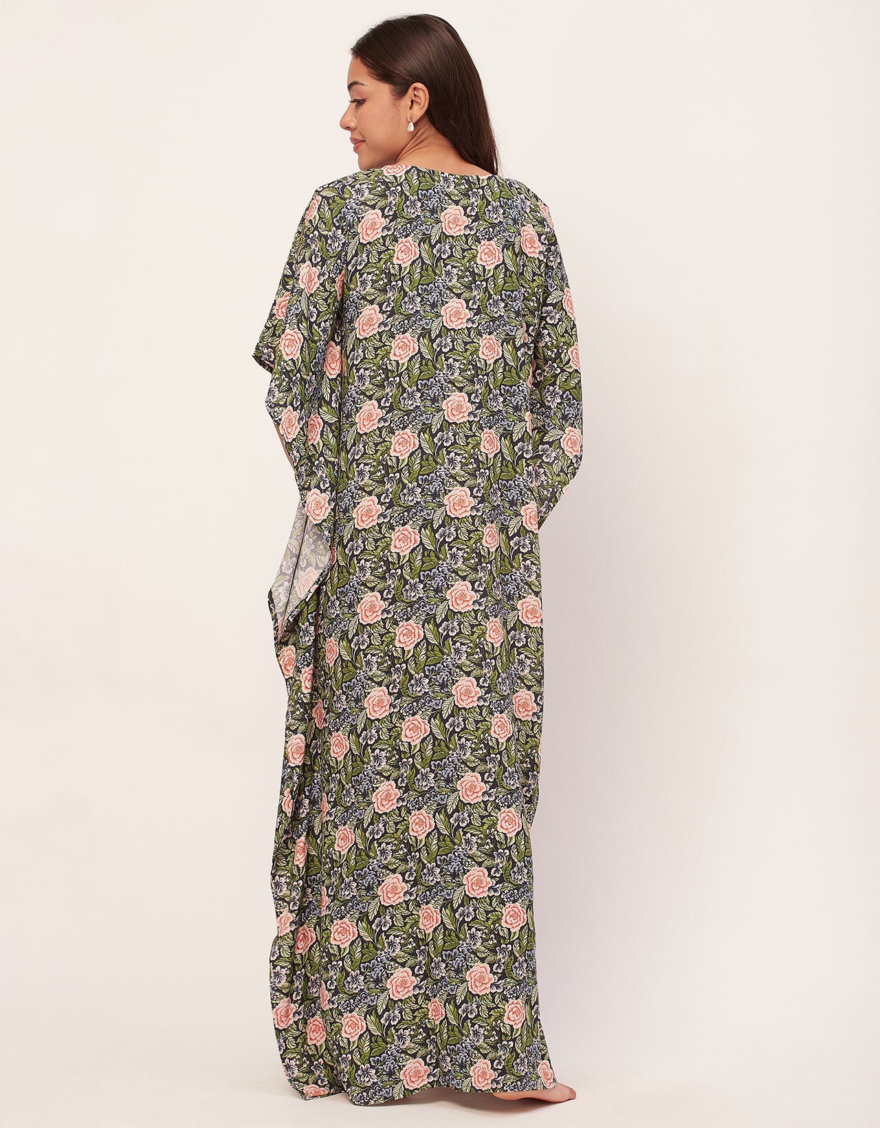 Printed Kaftan Maxi
