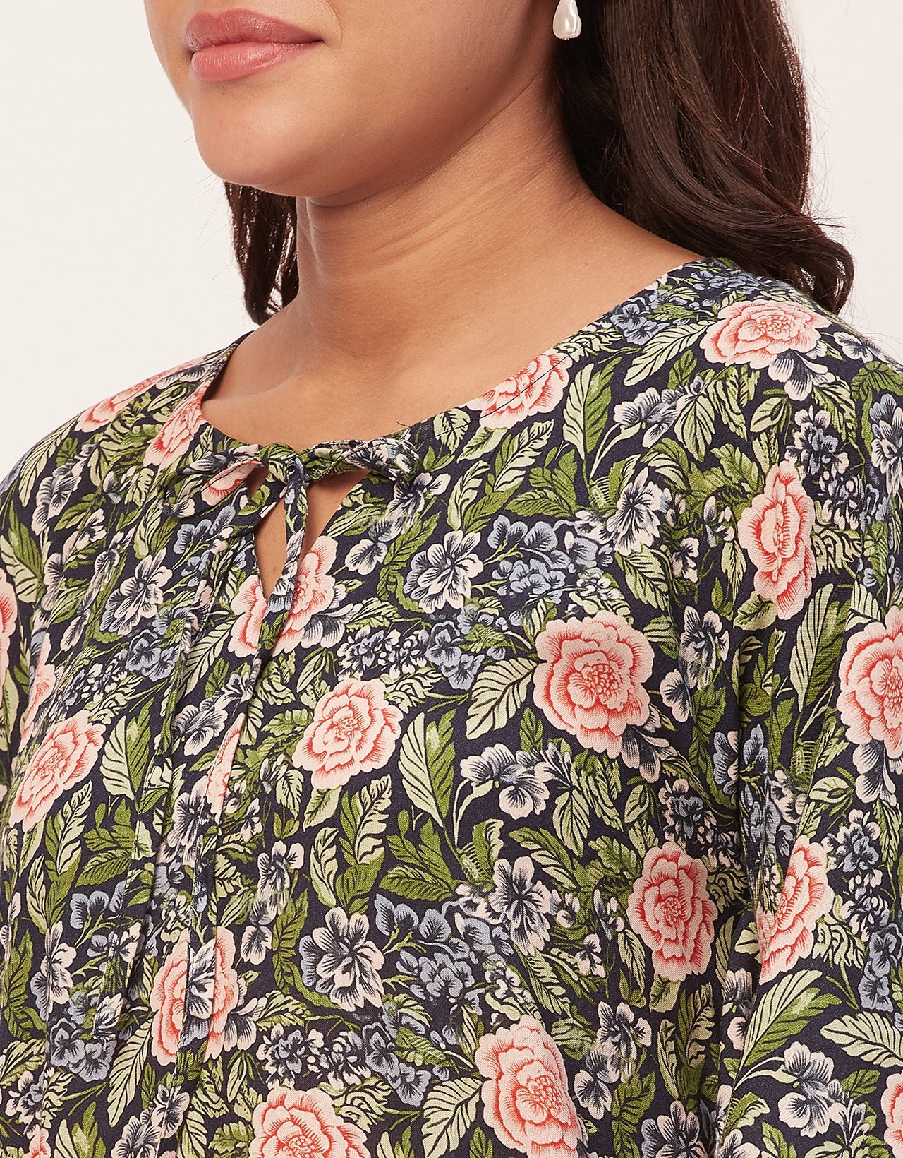 Printed Kaftan Maxi