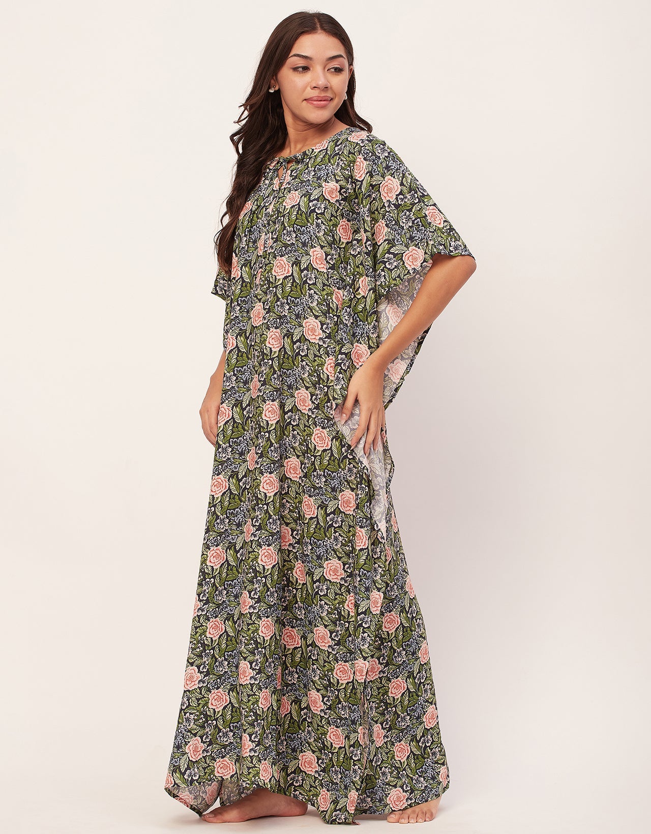 Printed Kaftan Maxi
