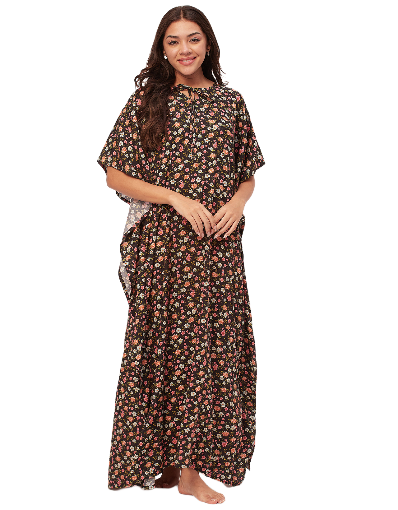 Printed Kaftan Maxi