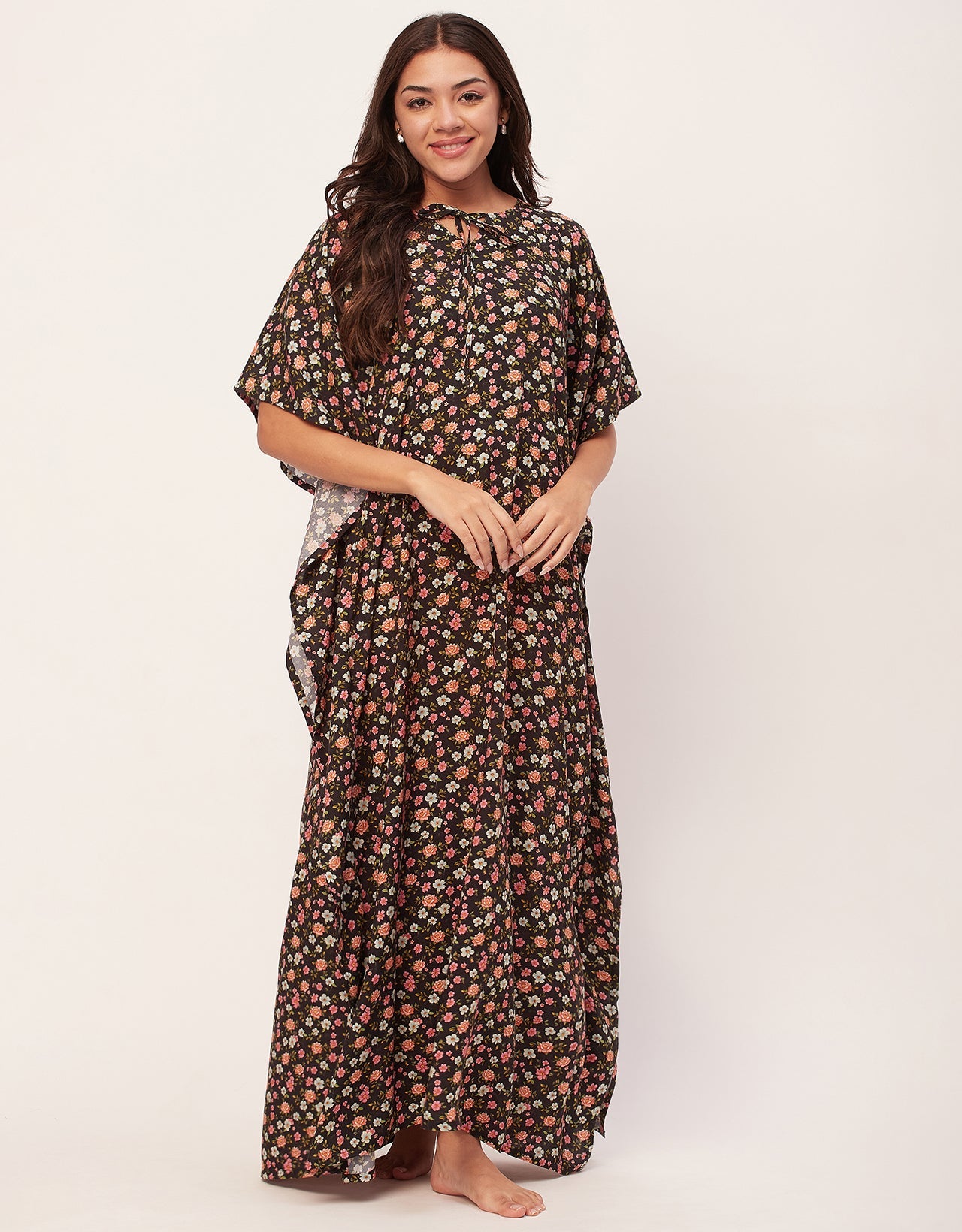 Printed Kaftan Maxi