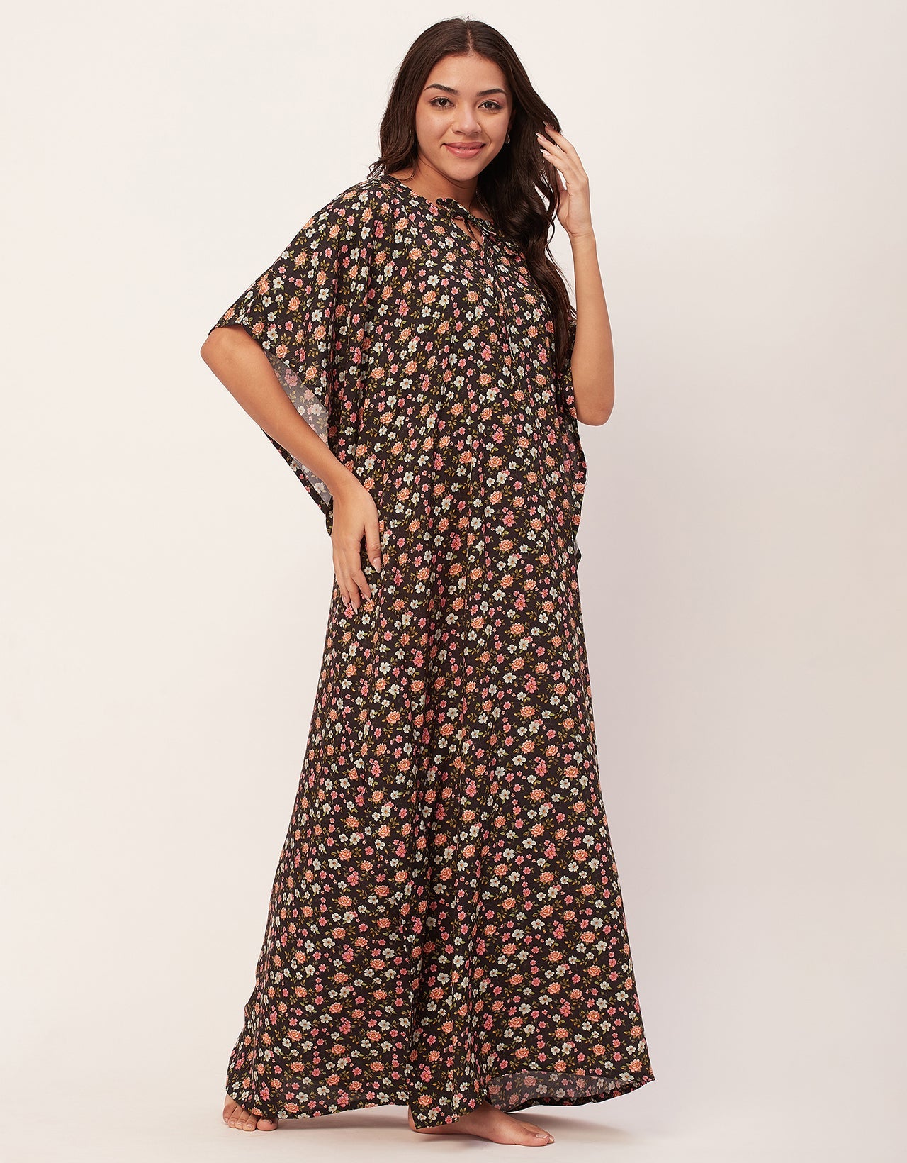 Printed Kaftan Maxi