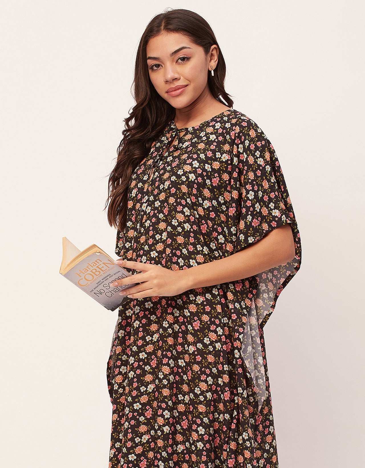 Printed Kaftan Maxi