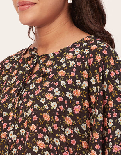 Printed Kaftan Maxi