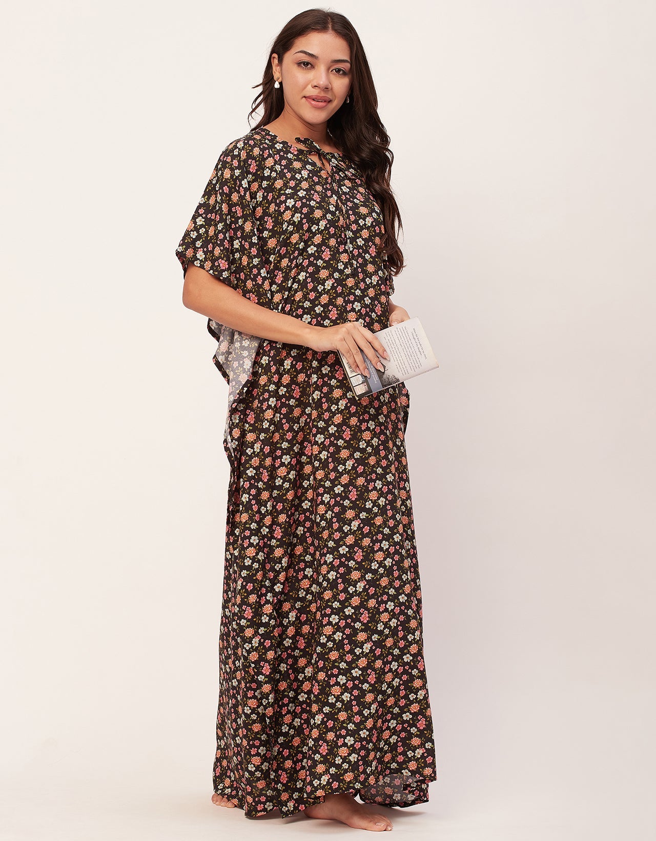 Printed Kaftan Maxi