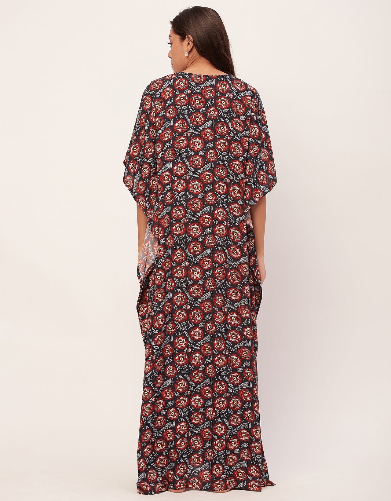 Printed Kaftan Maxi