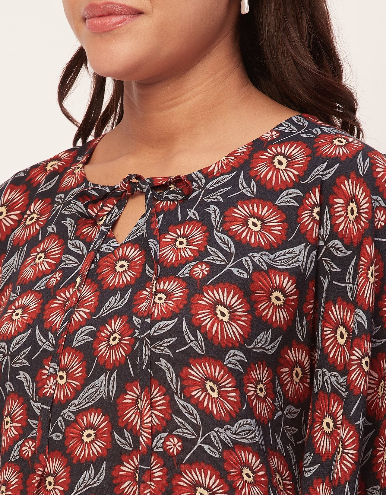 Printed Kaftan Maxi