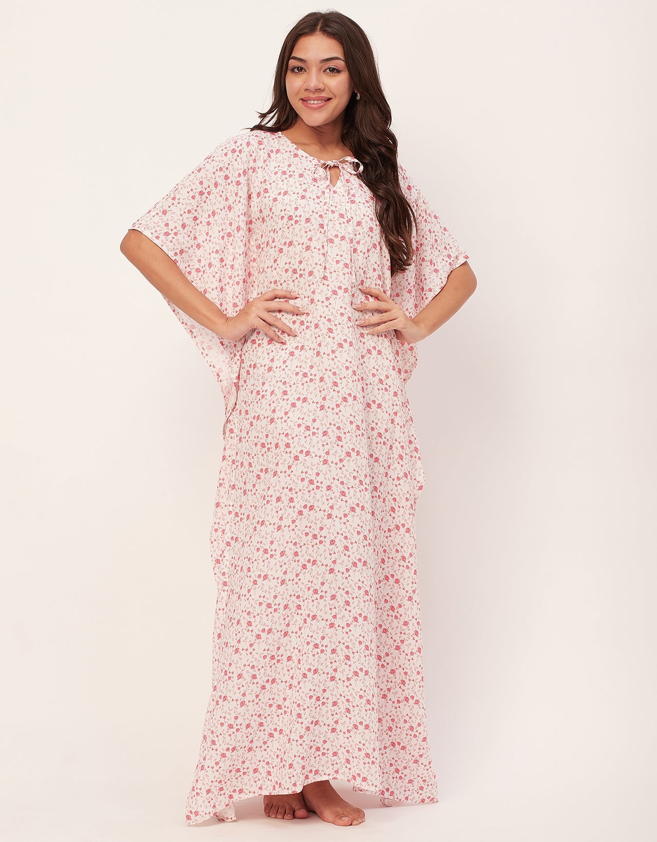 Printed Kaftan Maxi