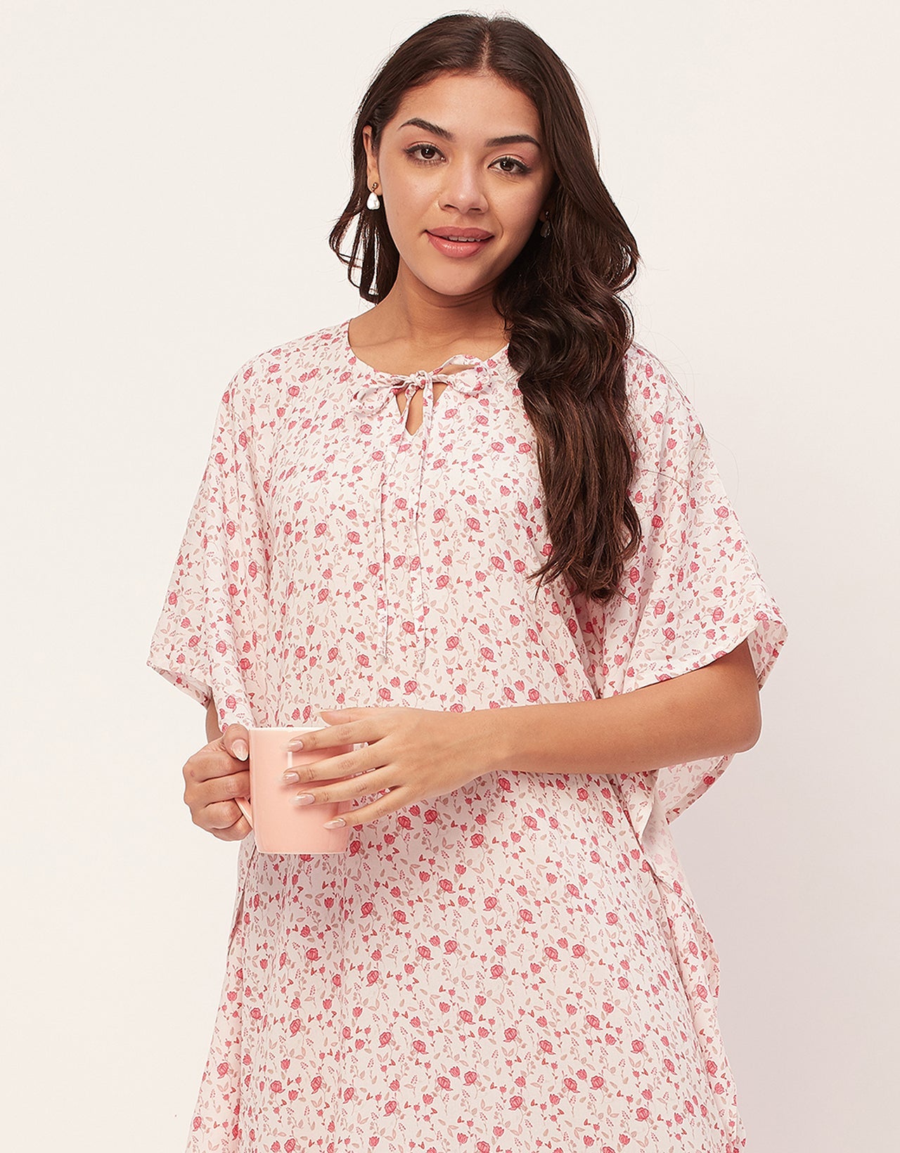 Printed Kaftan Maxi