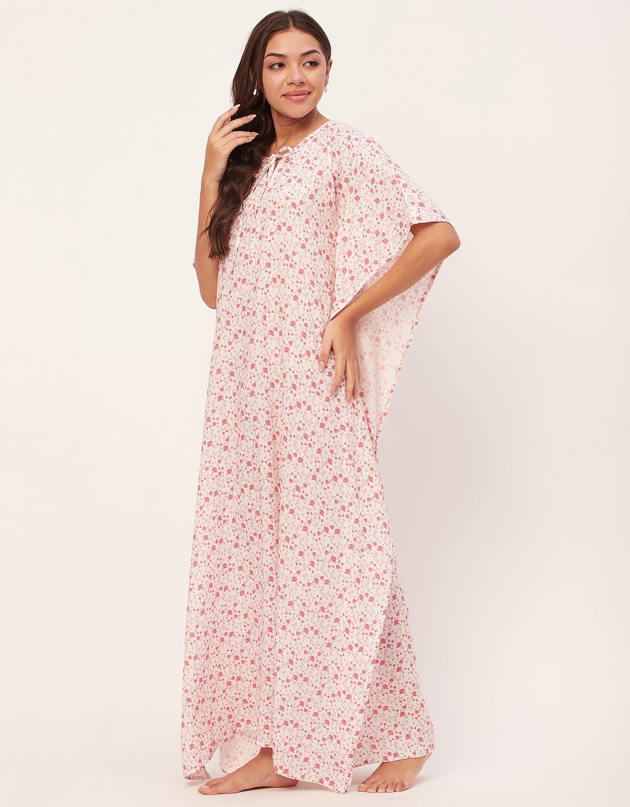 Printed Kaftan Maxi