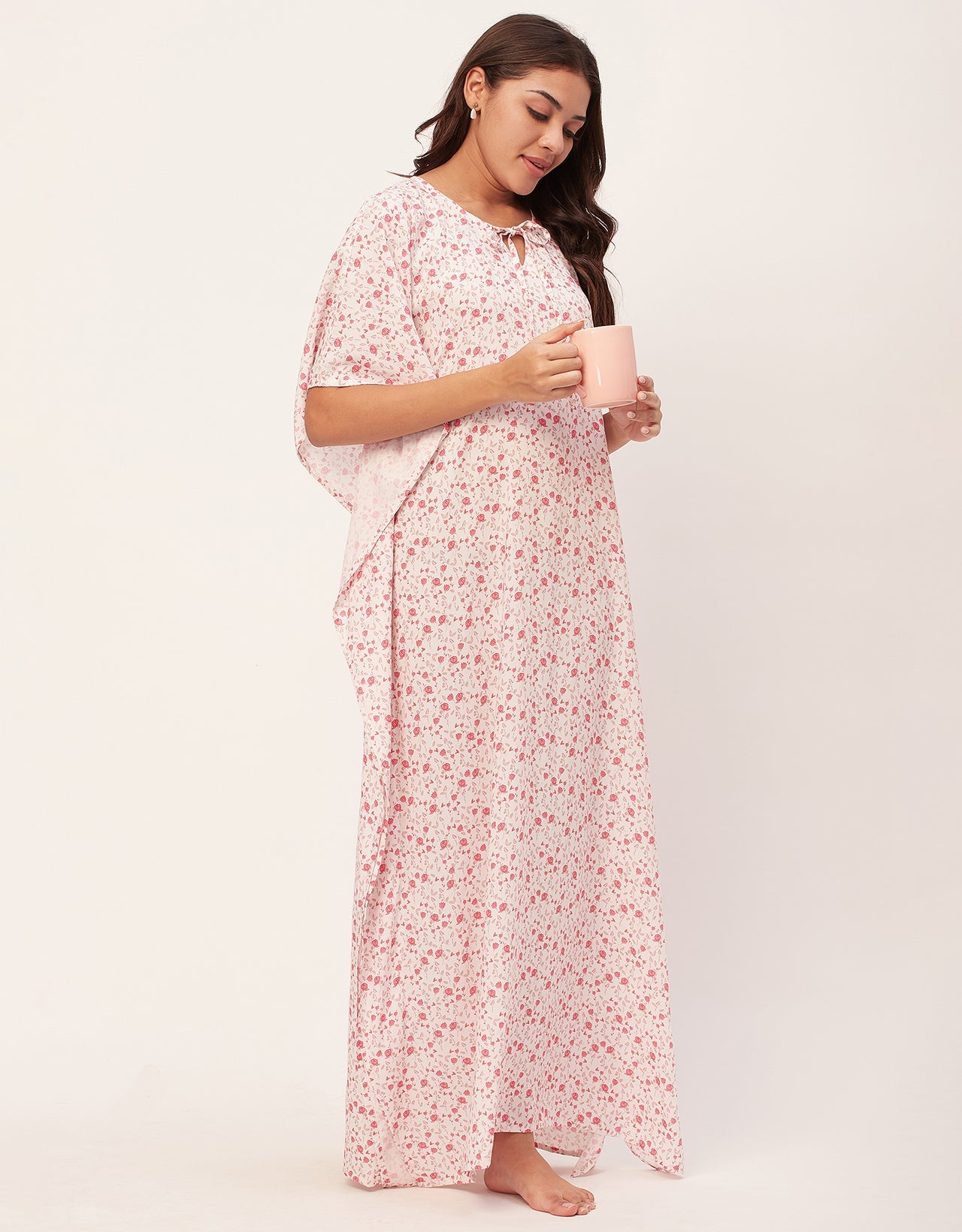 Printed Kaftan Maxi