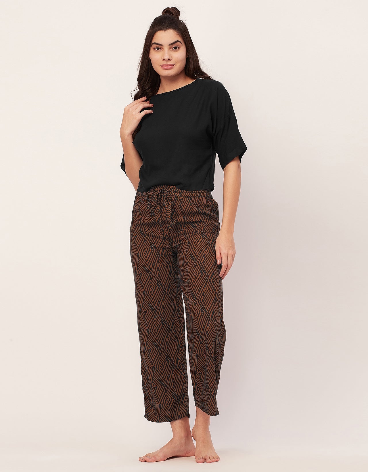 Rayon Night Suits Set