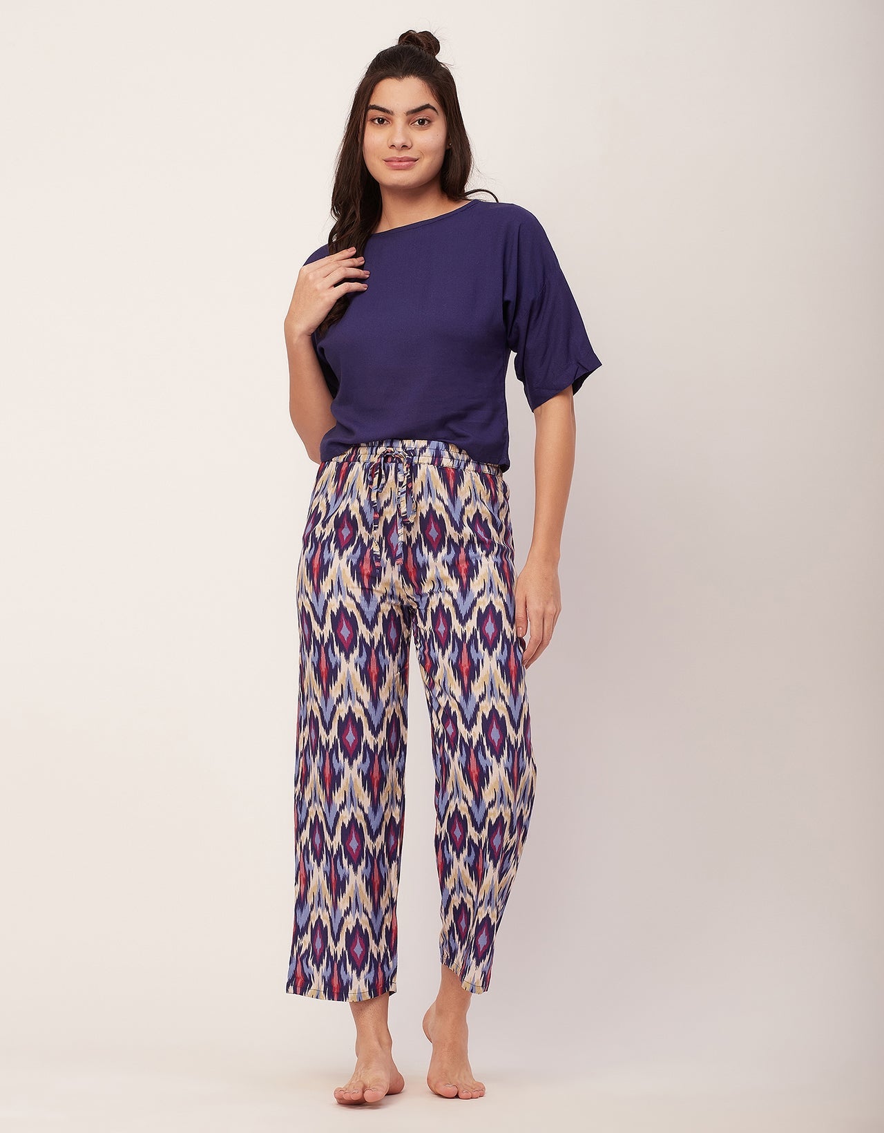 2 Piece night suit in Rayon