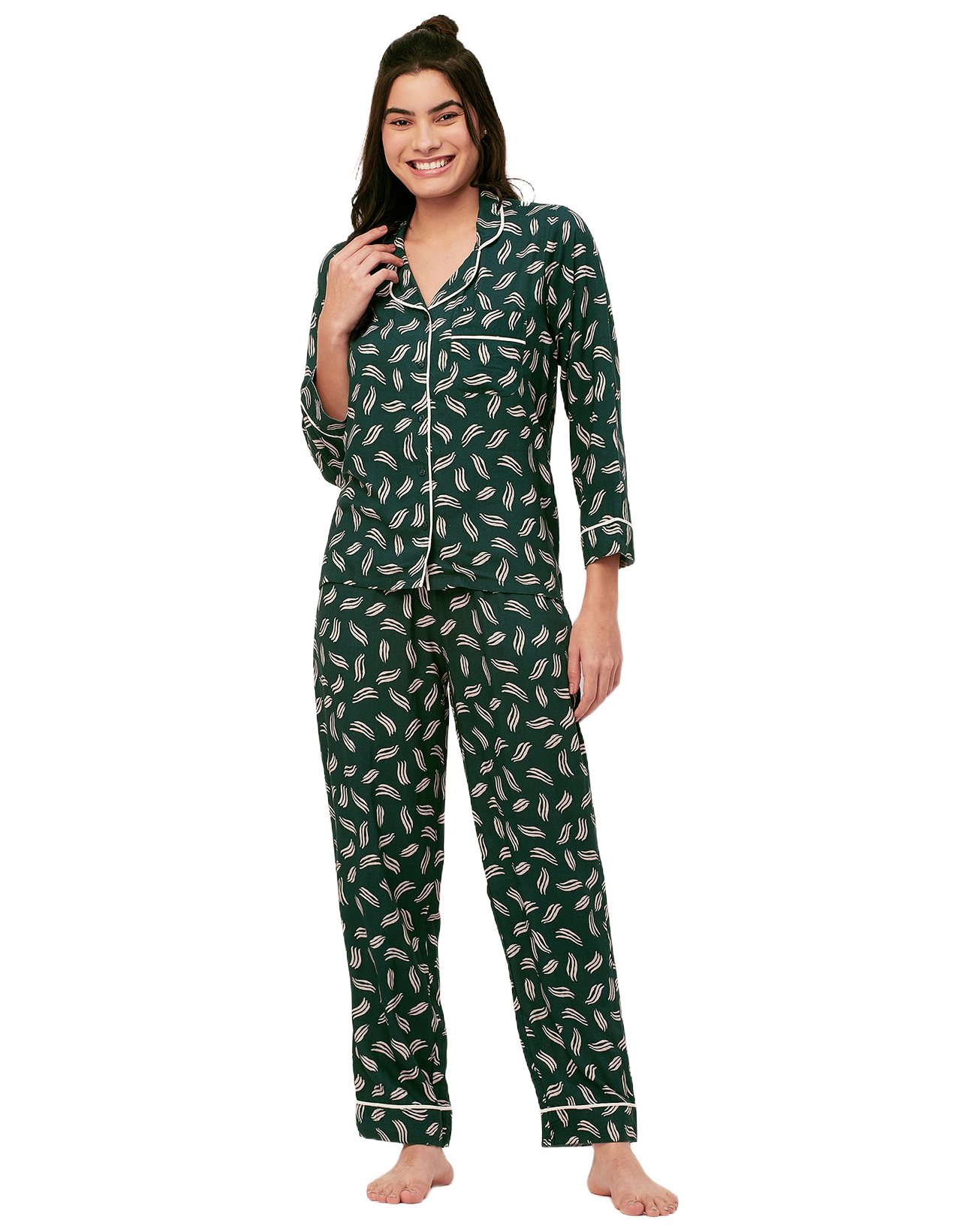 Printed Night Suit