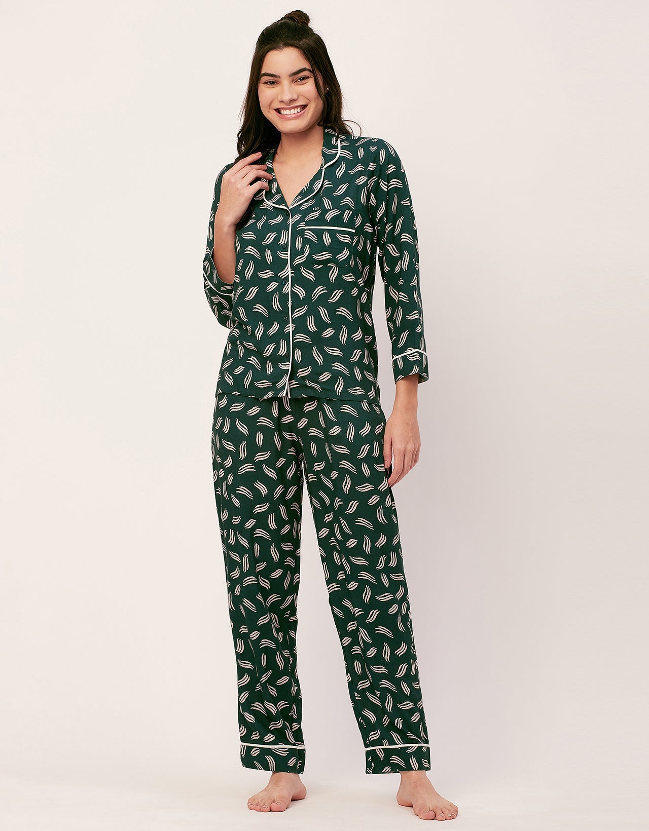 Printed Night Suit