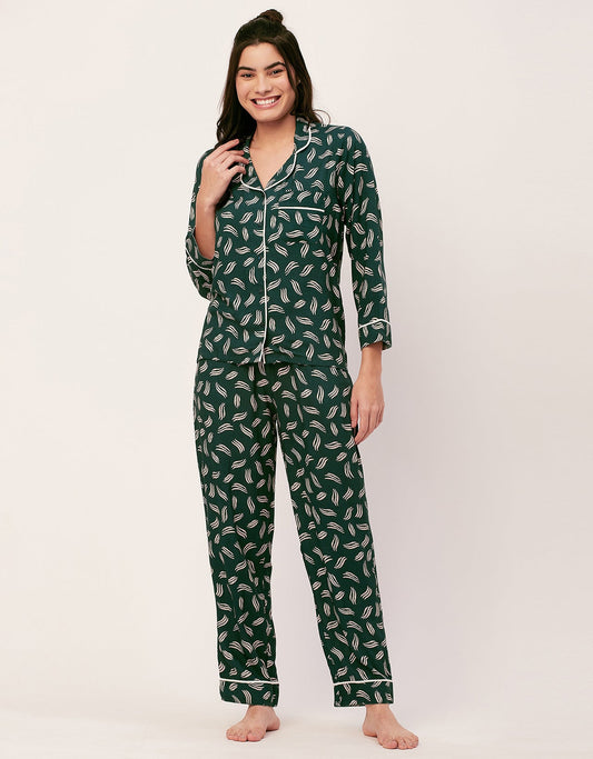 Printed Night Suit