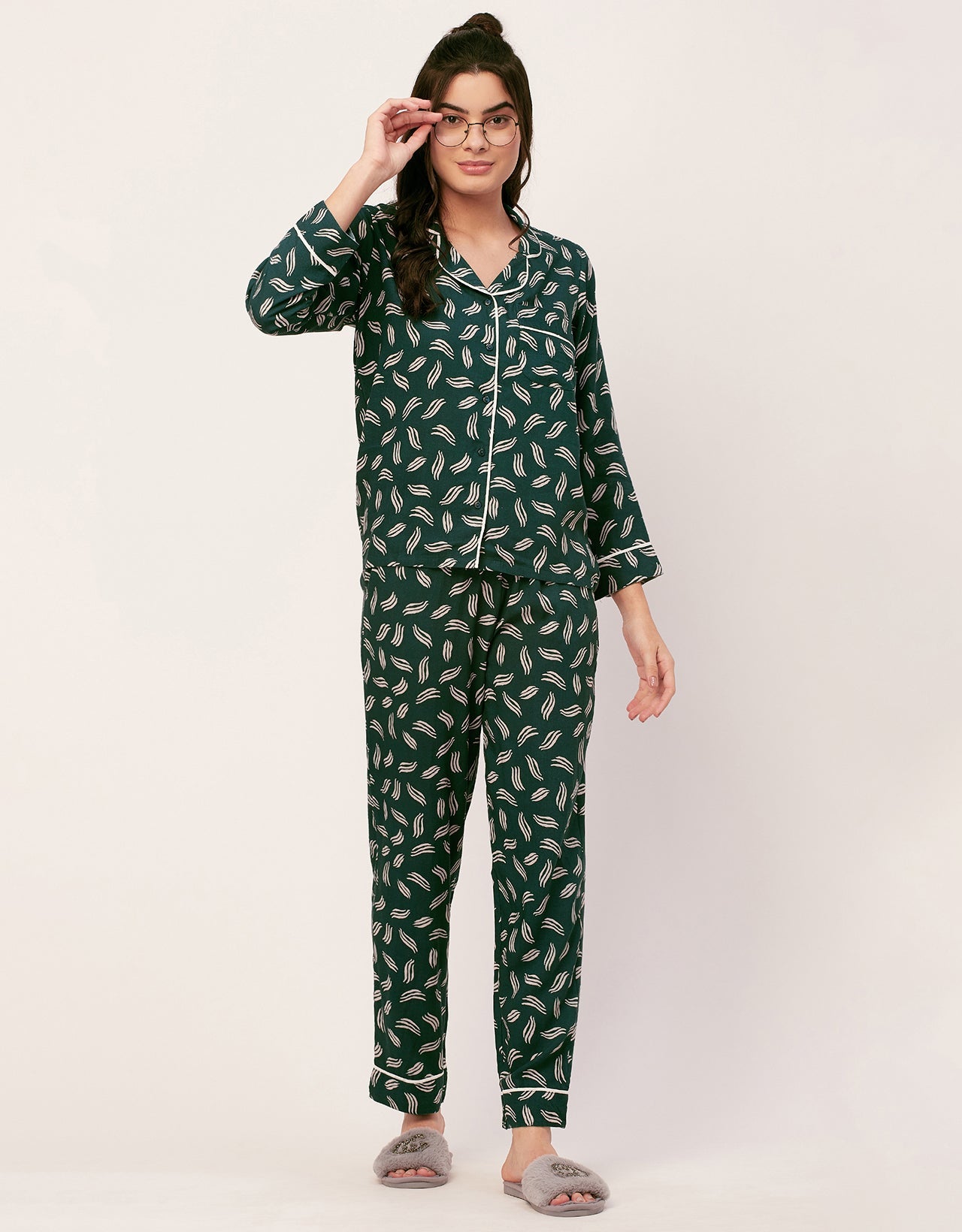 Printed Night Suit