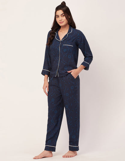 Printed Night Suit