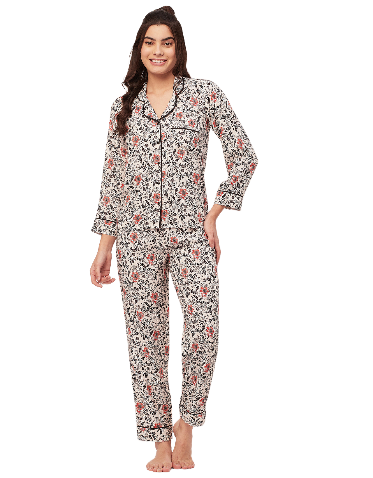 Printed Night Suit