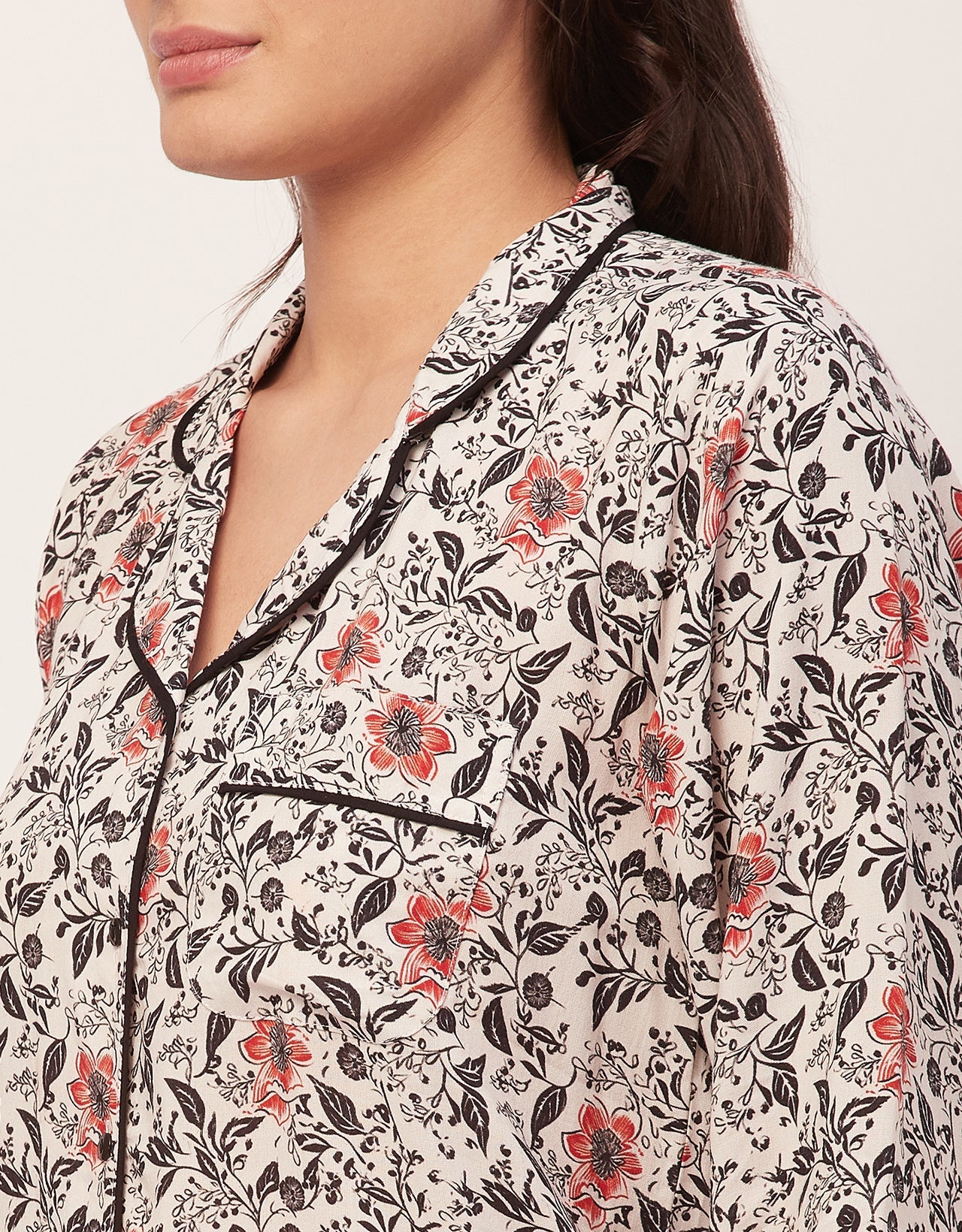 Printed Night Suit