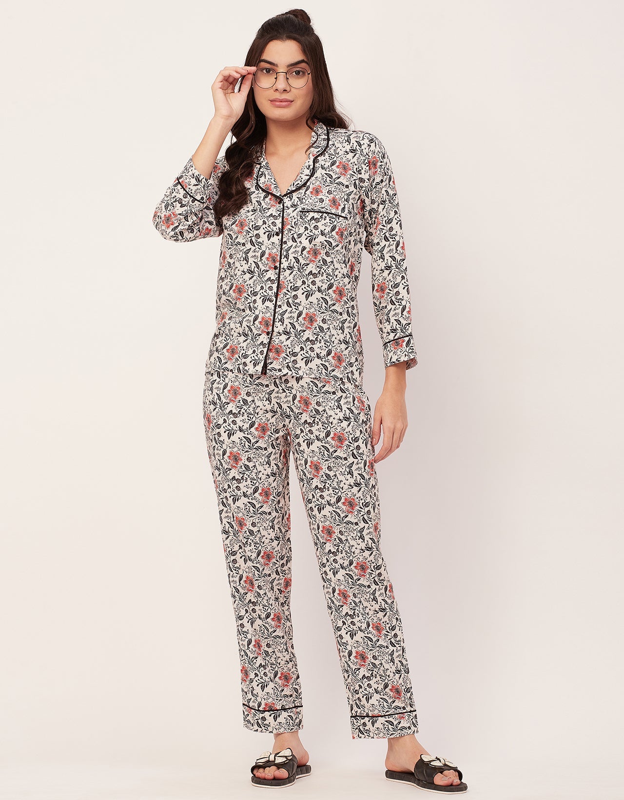 Printed Night Suit
