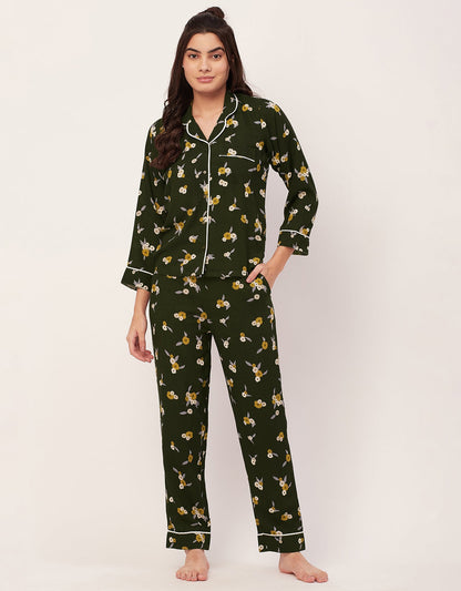 Printed Night Suit