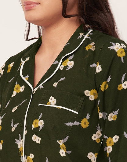 Printed Night Suit