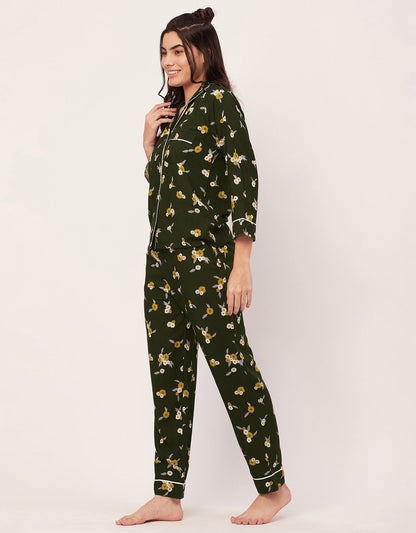 Printed Night Suit