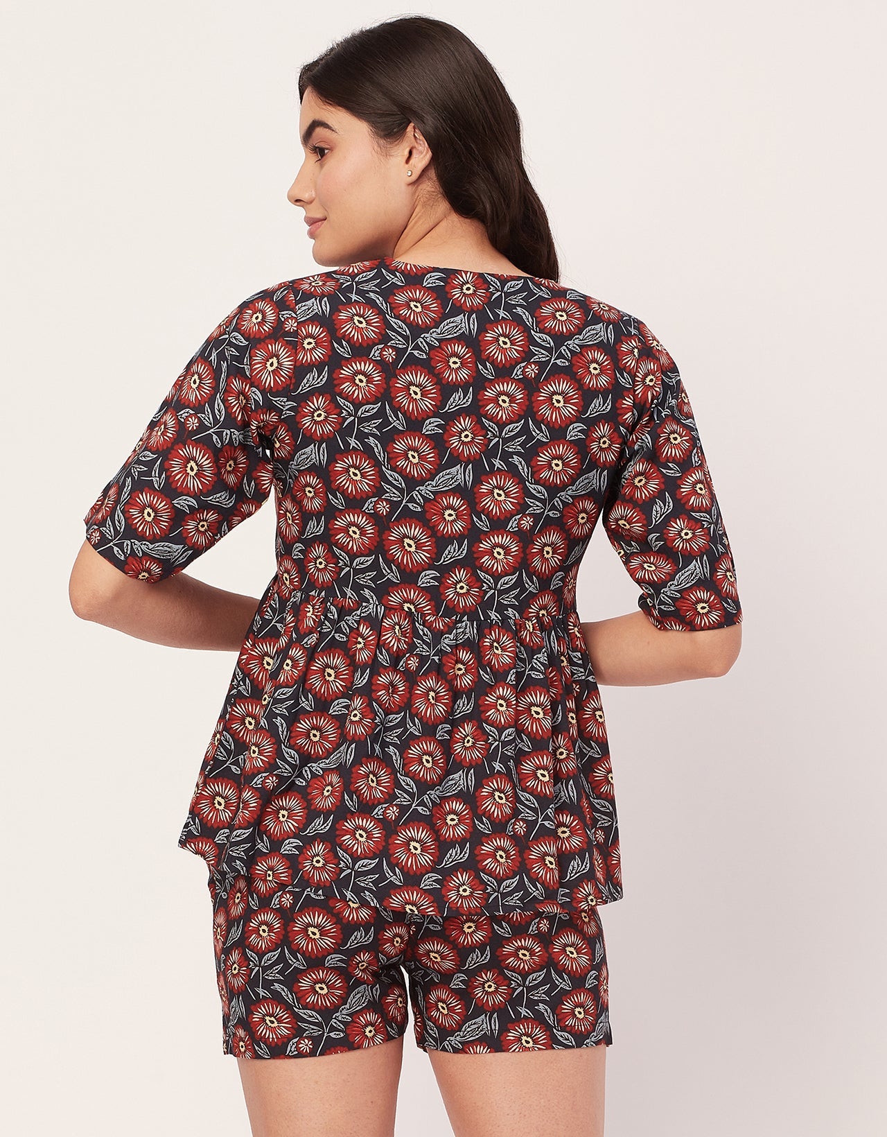 Top & Shorts Lounge Set