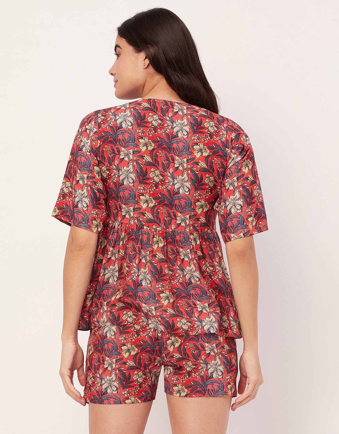 Top & Shorts Lounge Set