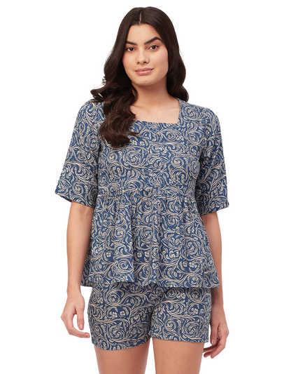 Top & Shorts Lounge Set