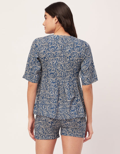 Top & Shorts Lounge Set