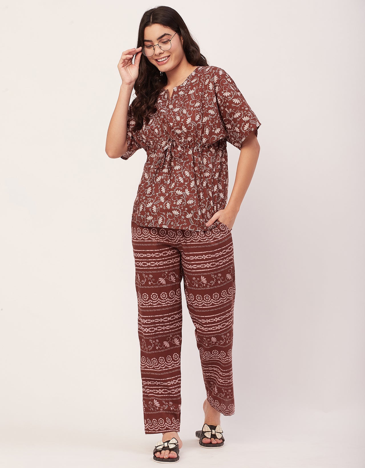 Cotton Night Suit Set