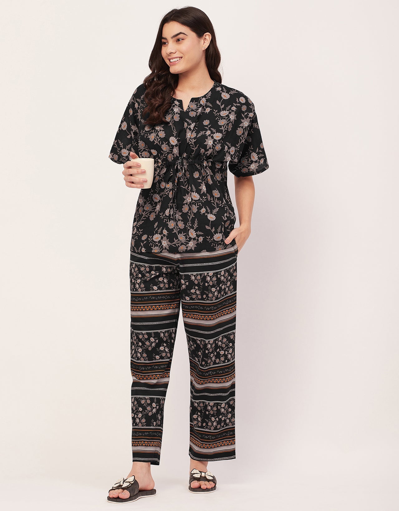 Cotton Night Suit Set