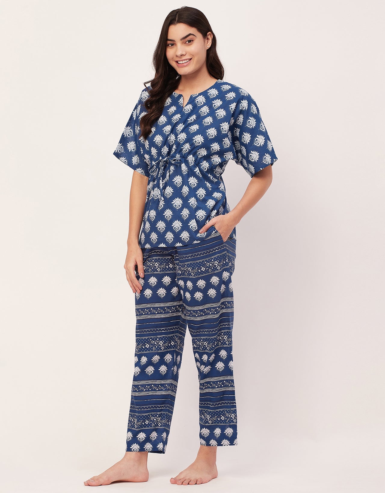Cotton Night Suit Set