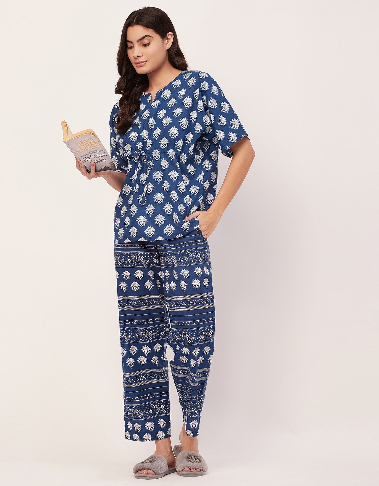 Cotton Night Suit Set