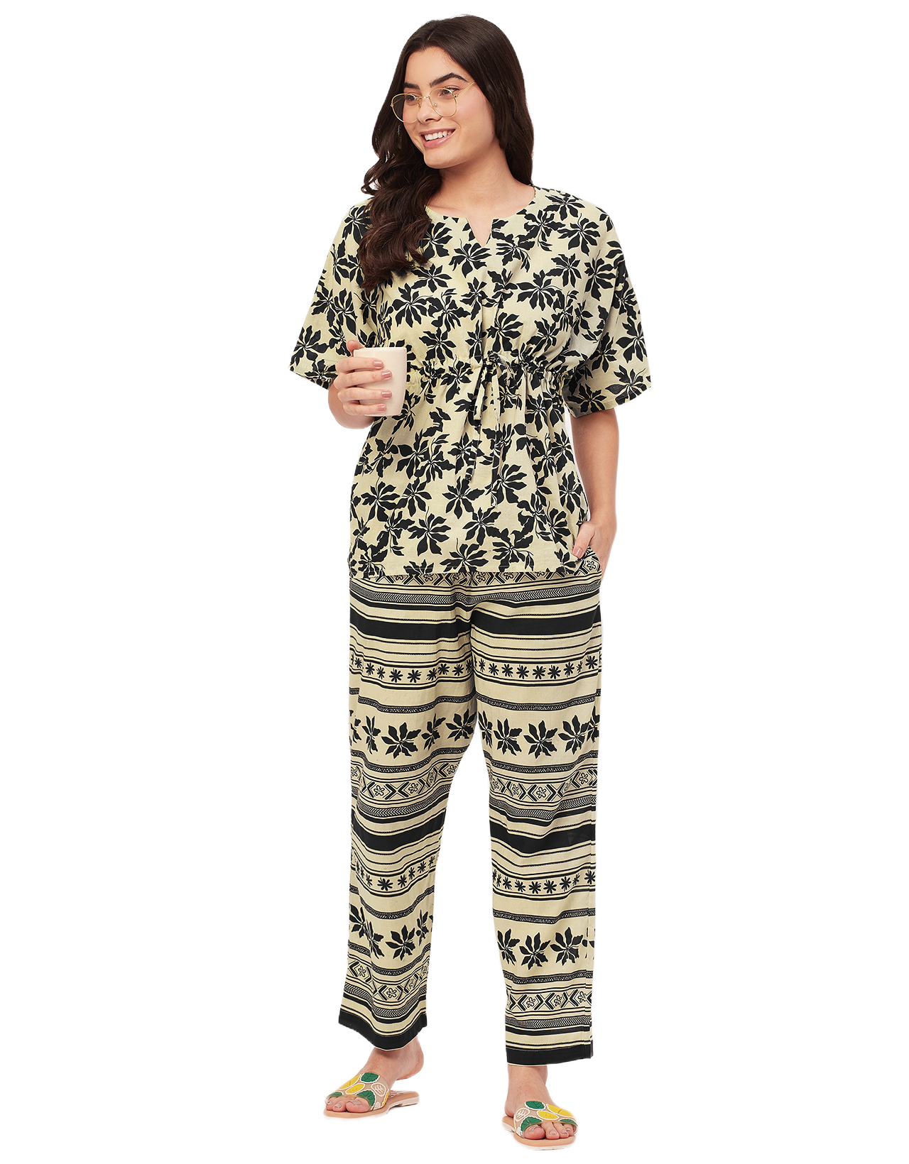 Cotton Night Suit Set