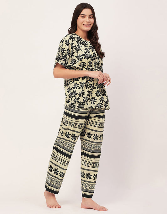 Cotton Night Suit Set