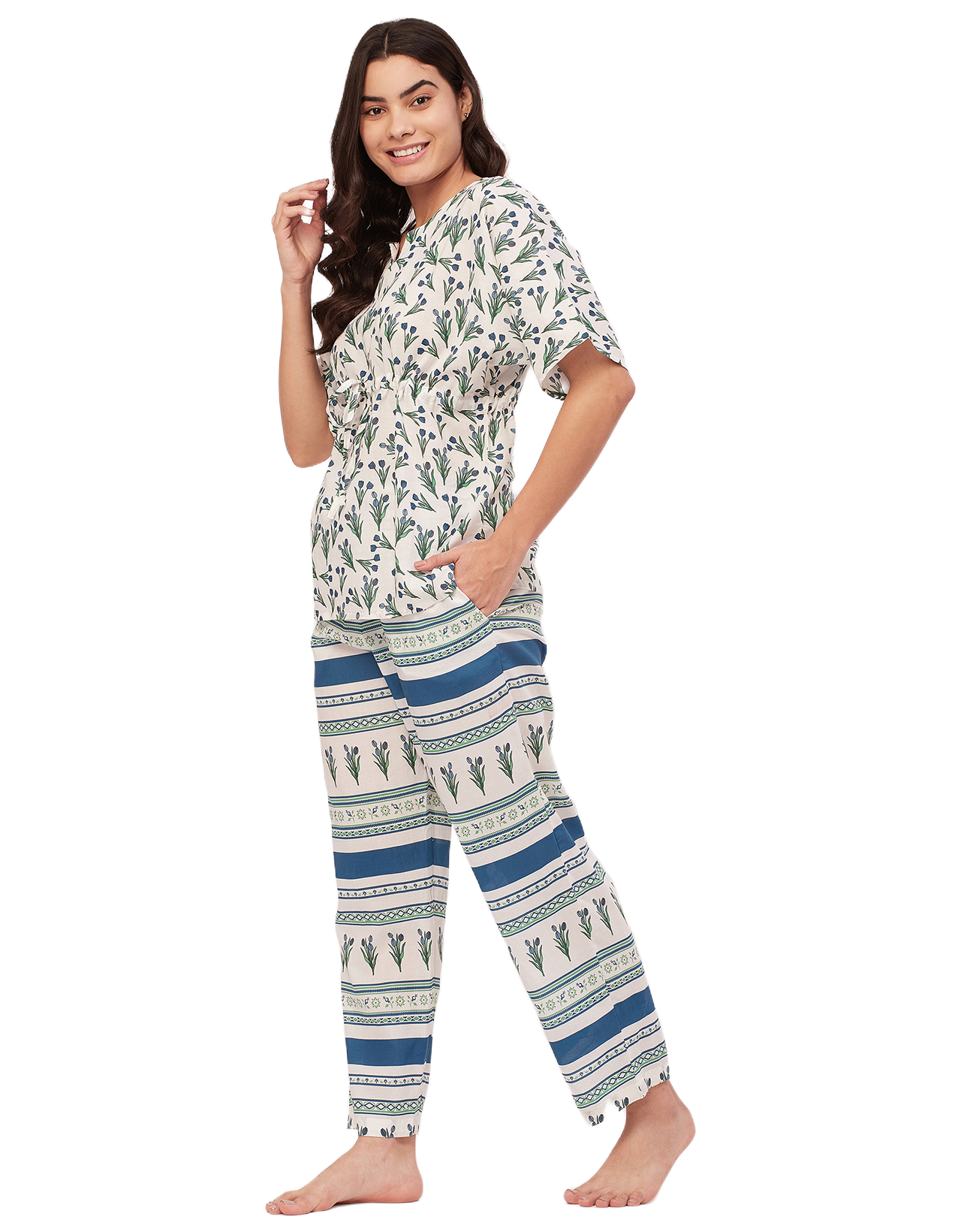 Cotton Night Suit Set