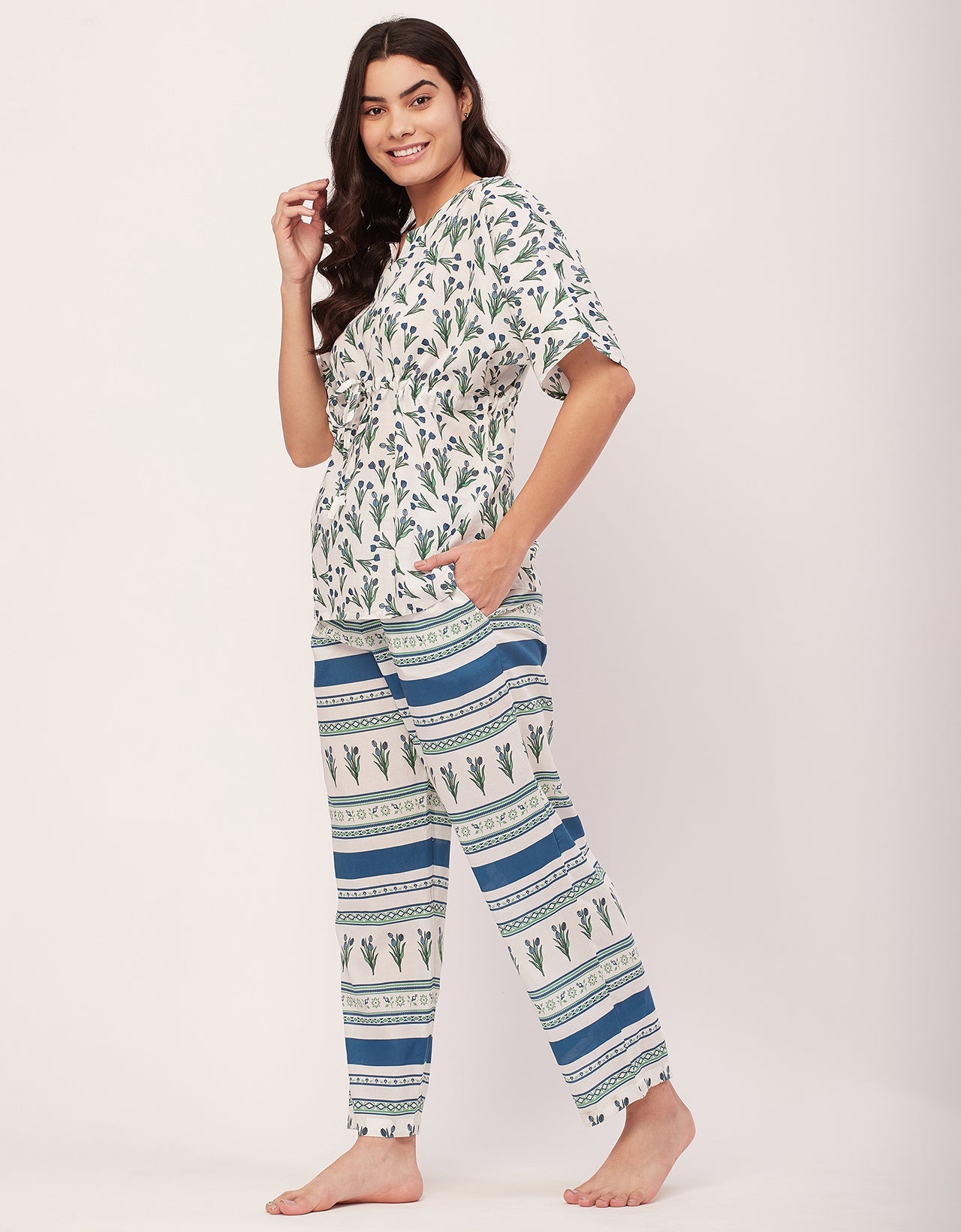 Cotton Night Suit Set