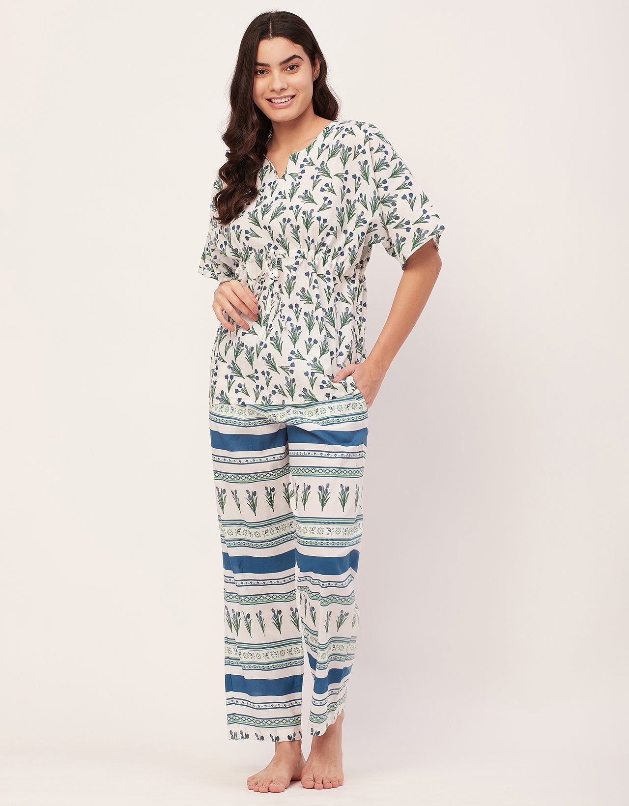 Cotton Night Suit Set
