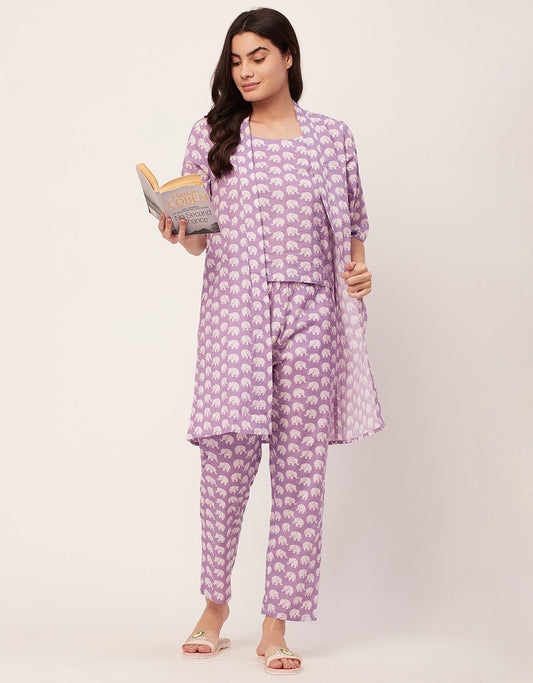 3 Pcs Loungewear Set