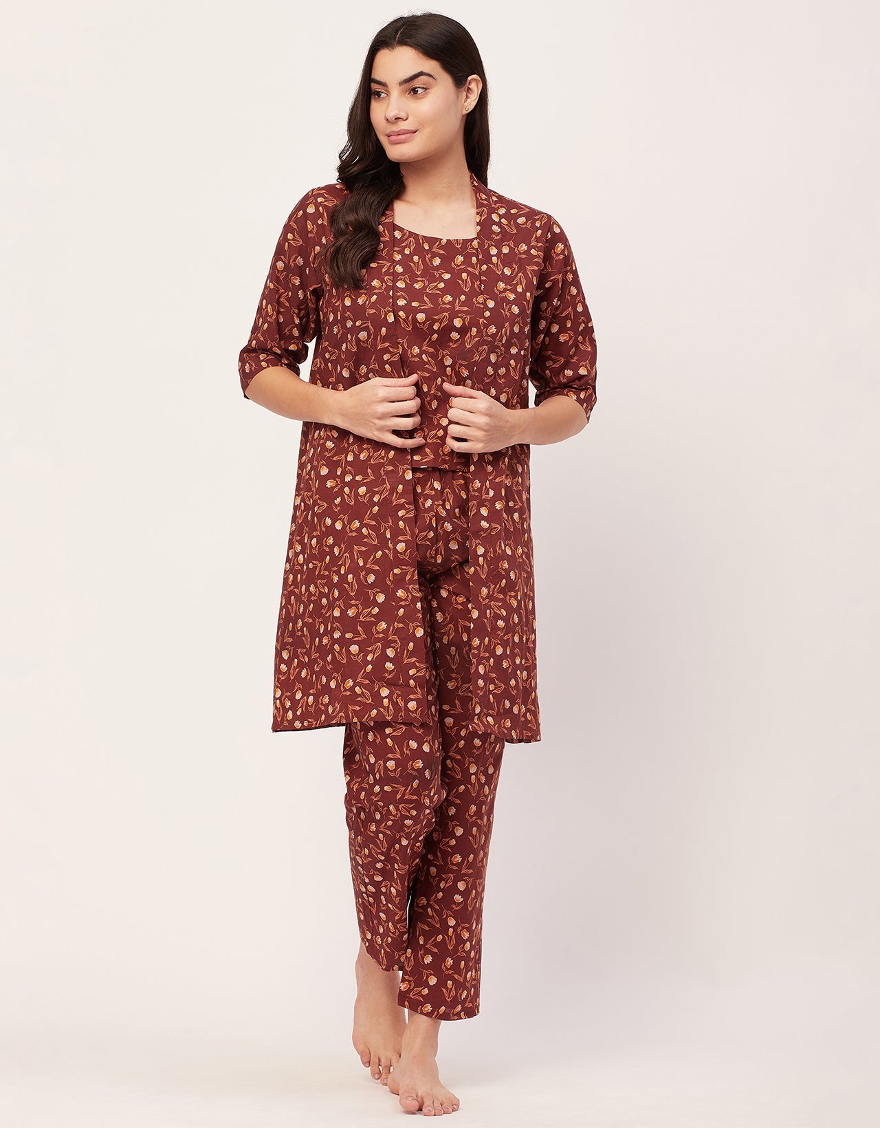 3 Pcs Loungewear Set